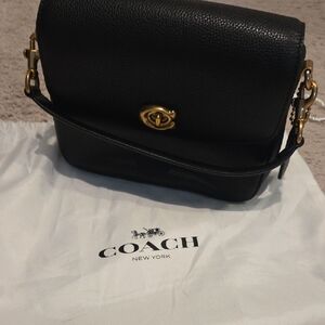 Coach Cassie 19 Black Crossbody Bag